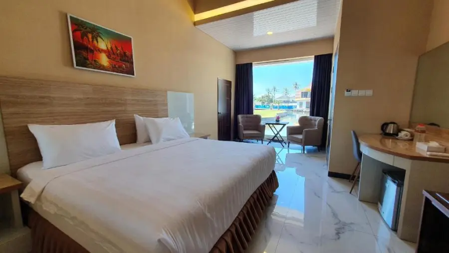 Villa Suite - One Bedroom interior at Cahaya Villa Garut